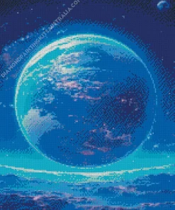 Blue Planet Diamond Painting