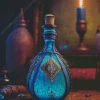 Blue Potion Diamond Painting