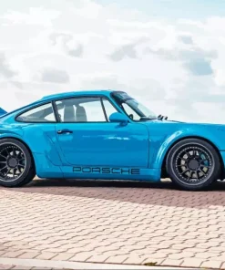 Blue Rwb Porsche Diamond Painting