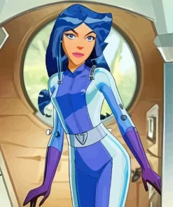 Blue Totally Spies Diamond Painting