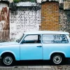 Blue Trabant Diamond Painting