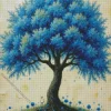 Blue Tree Diamond Painting