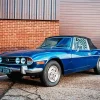 Blue Triumph Stag Car Diamond Painting