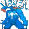 Blue Venom Diamond Painting