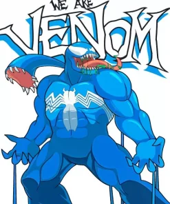 Blue Venom Diamond Painting