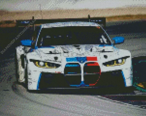 Bmw Race Car Diamond Painting