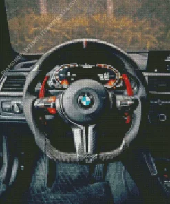 Bmw Steering Wheel Diamond Painting