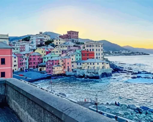 Boccadasse Italy Diamond Painting