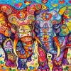 Bohemian Elephants Diamond Painting