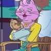 Bojack Horseman Princess Carolyn Diamond Painting