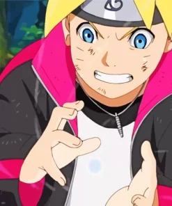 Boruto Uzumaki Anime Diamond Painting