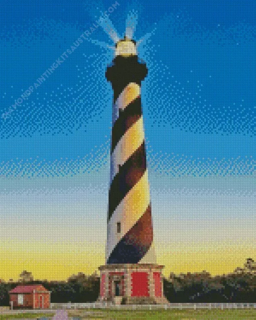 Cape Hatteras Lighthouse Diamond Painting