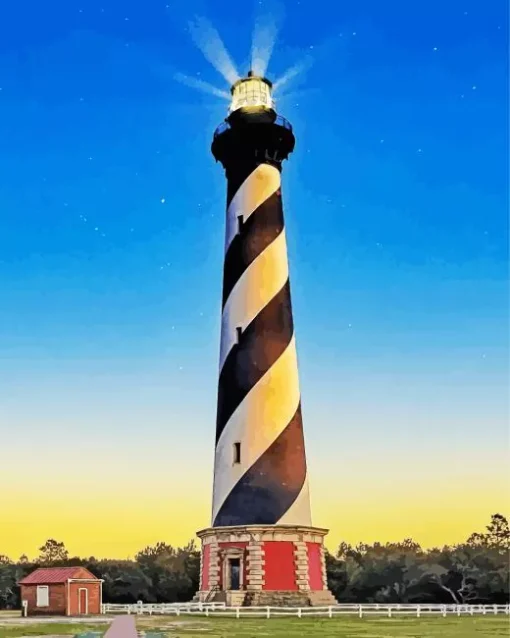 Cape Hatteras Lighthouse Diamond Painting