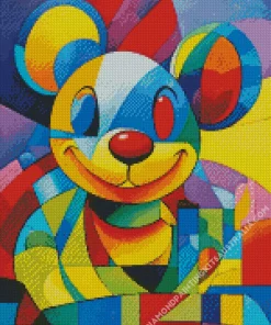 Colorful Bear Diamond Painting