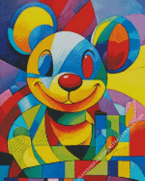 Colorful Bear Diamond Painting