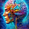 Colorful Brain Art Diamond Painting