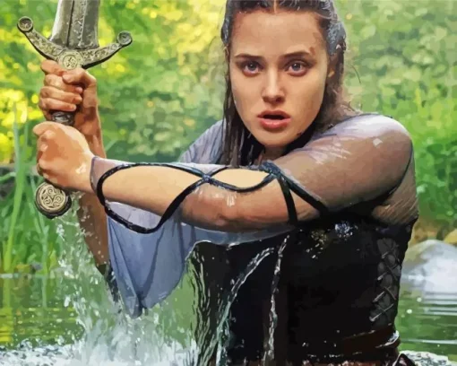 Cursed Katherine Langford Diamond Painting