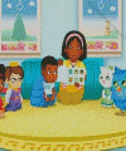 Daniel Tigers Neighborhood Diamond Painting