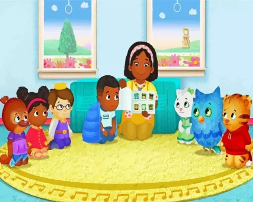 Daniel Tigers Neighborhood Diamond Painting