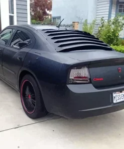 Dodge Charger Black Matte Diamond Painting