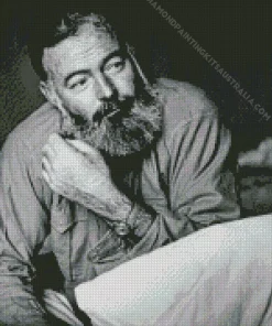 Ernest Hemingway Diamond Painting