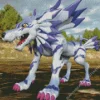 Garurumon Digimon Adventure Diamond Painting