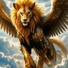 Griffin Lion Diamond Painting