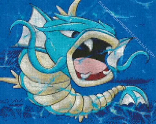 Gyarados Pokemon Diamond Painting