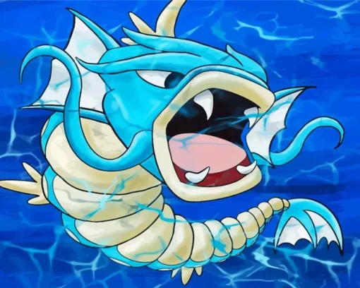 Gyarados Pokemon Diamond Painting