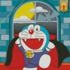 Halloween Doraemon Diamond Painting