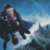 Harry On A Broom Diamond Painting