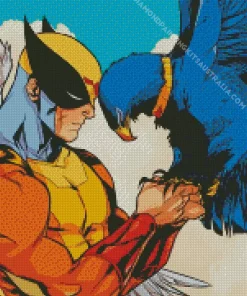 Harvey Birdman Diamond Painting