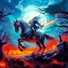 Headless Horseman Diamond Painting