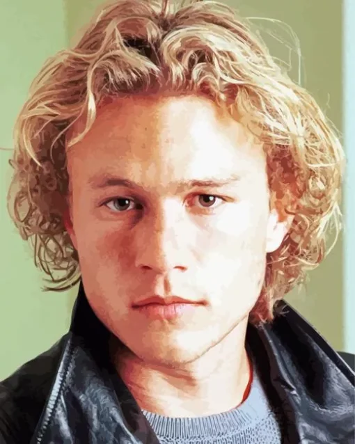 Heath Ledger Diamond Painting