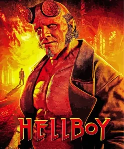 Hellboy Superhero Diamond Painting