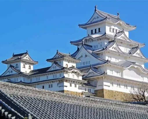 Himeji Castle Diamond Painting