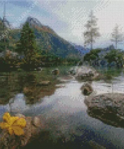 Hintersee Lake Diamond Painting