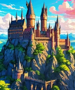 Hogwarts Castle Diamond Painting