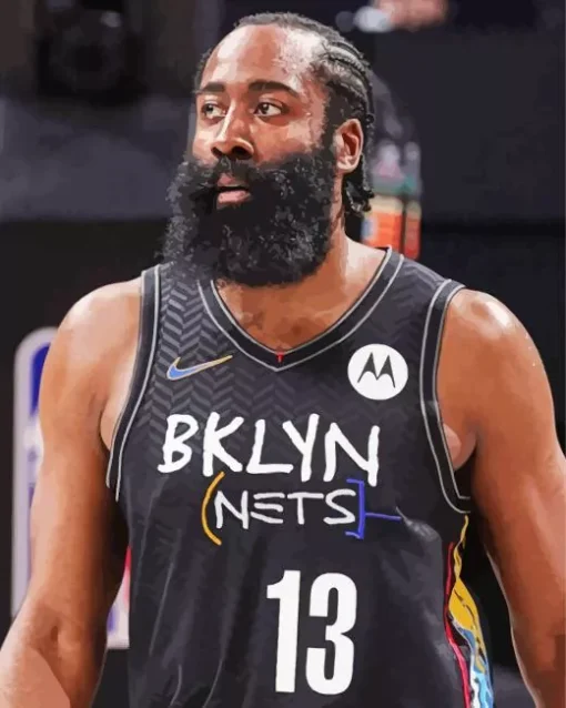 James Harden Diamond Painting