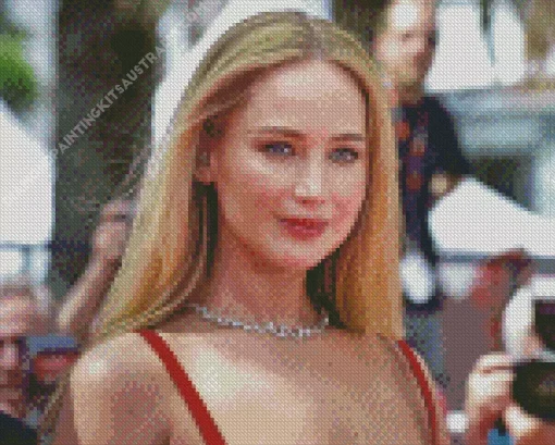 Jennifer Lawrence Diamond Painting