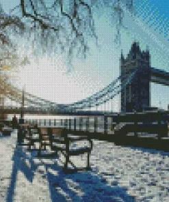 London Snow Diamond Painting