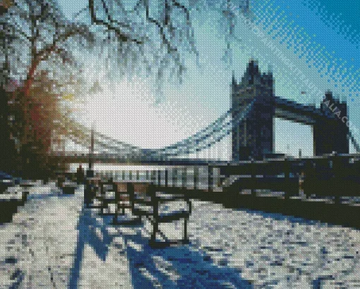 London Snow Diamond Painting