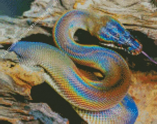 Rainbow Snake Diamond Painting