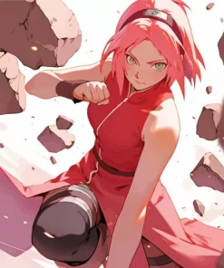 Sakura Haruno Diamond Painting