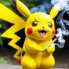 Smoking Pikachu Diamond Painting