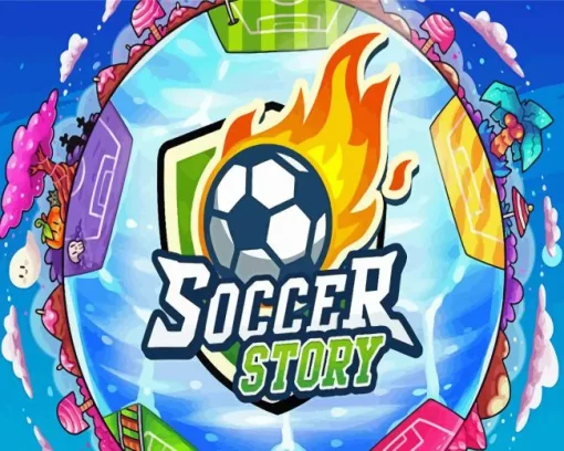 Soccer Story Diamond Painting