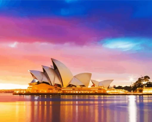 Sydney Opera House Diamond Painting