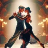 Tango Dancer Diamond Painting