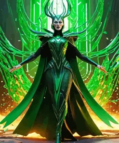 Hela Goddess Of Death Diamond Painting