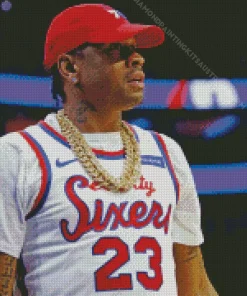 Allen Iverson Diamond Painting